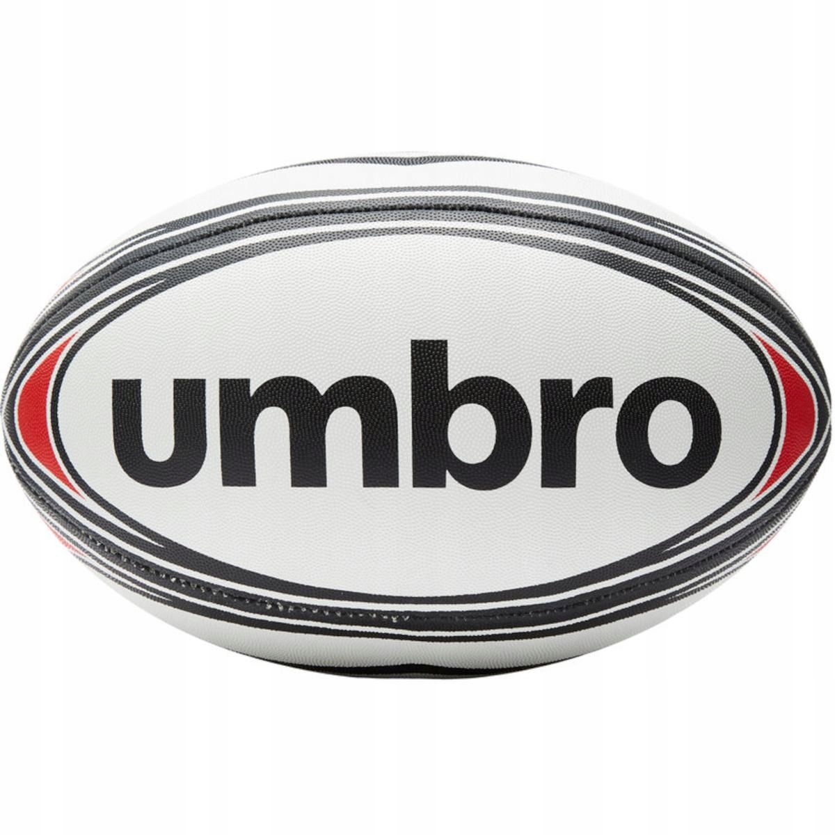 Ragbyový Míč Umbro 26762U VEL.5 bílý/červený/černý