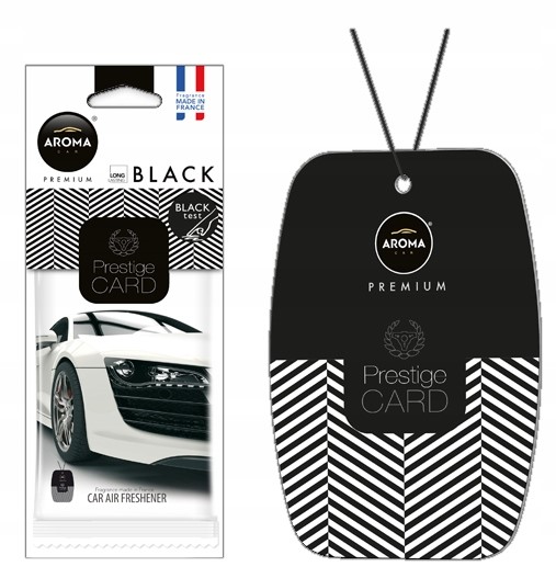 

Aroma Prestige Card zawieszka samochodowa Black