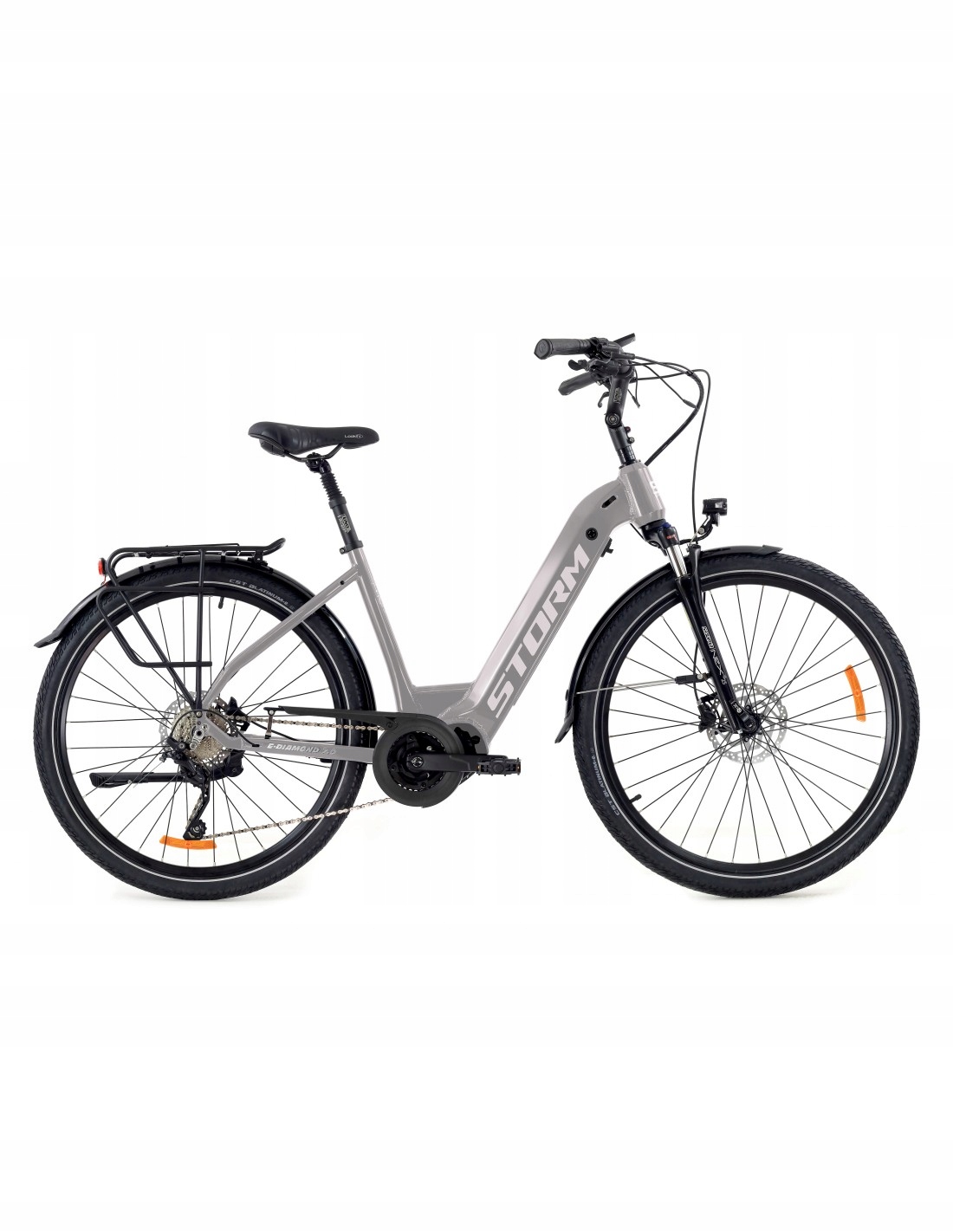 Rower Storm E-Diamond Deep 28 7.0 Lady złoty/grafitowy 17