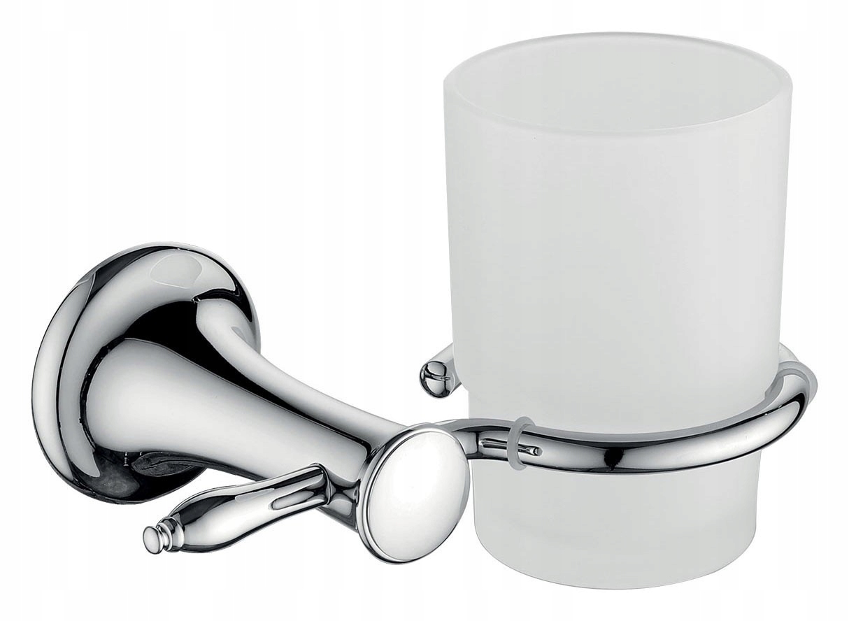 RETRO szklanka pojedyncza, chrom ARE03