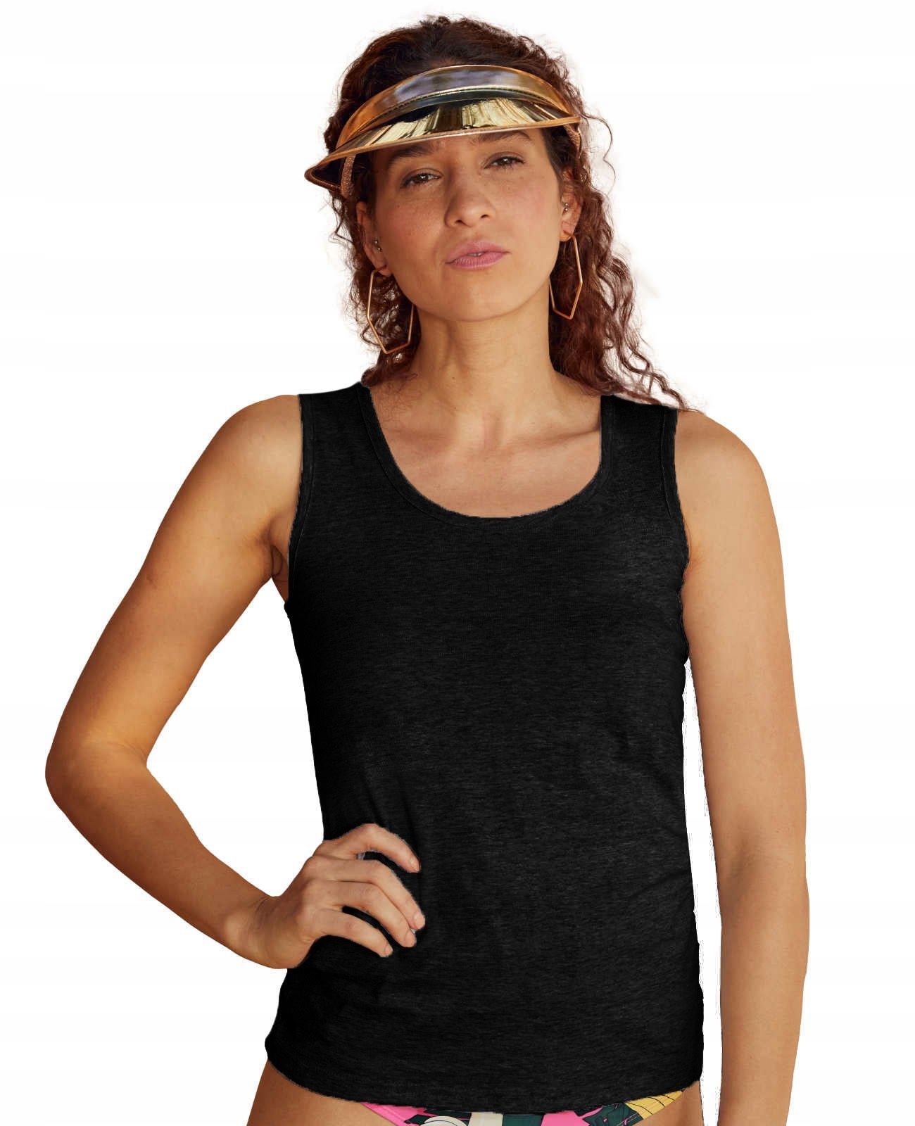 

Damski Tank Top na ramiączkach Fruit czarny XL
