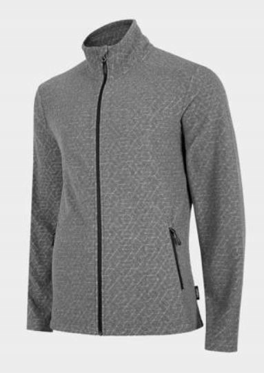 Pánský fleece Outhorn PLM601 Z19 šedý XL