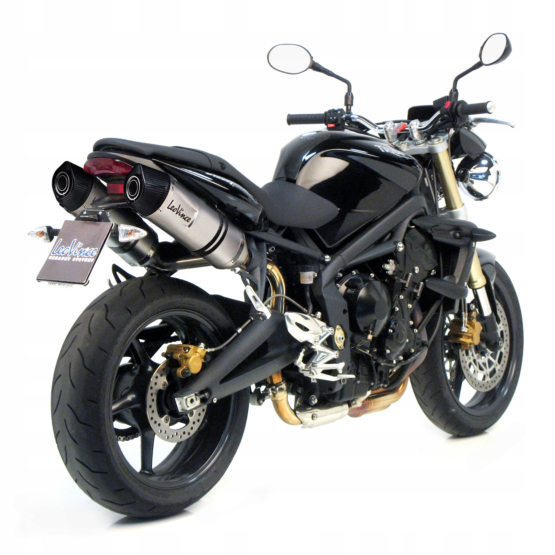 Tłumik LEOVINCE TRIUMPH STREET TRIPLE R 675 07/12 Numer katalogowy części 8567E