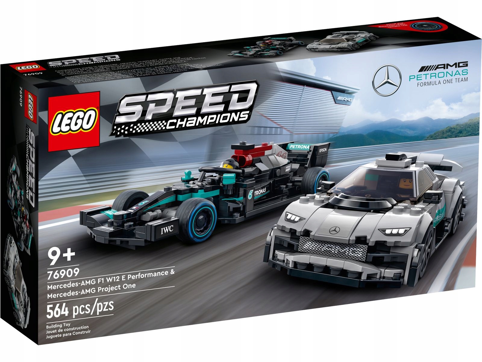 SHF-3: Lego 76909 Speed Champions Mercedes-AMG F1 W12 E Mercedes-AMG One