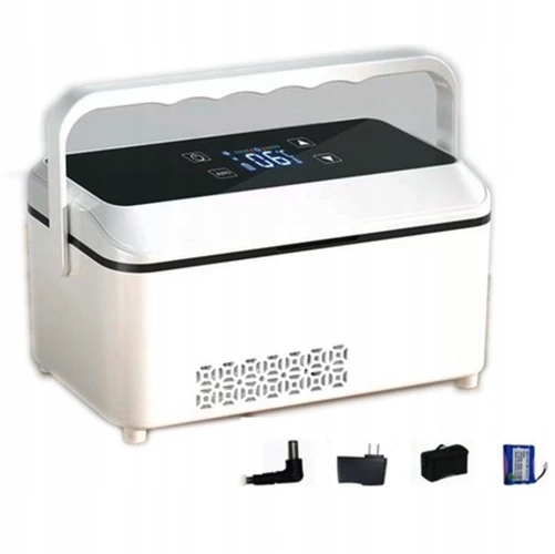 Přenosná inzulínová chladnička 2 až 8 °C s Usb inzulínovou baterií na léky