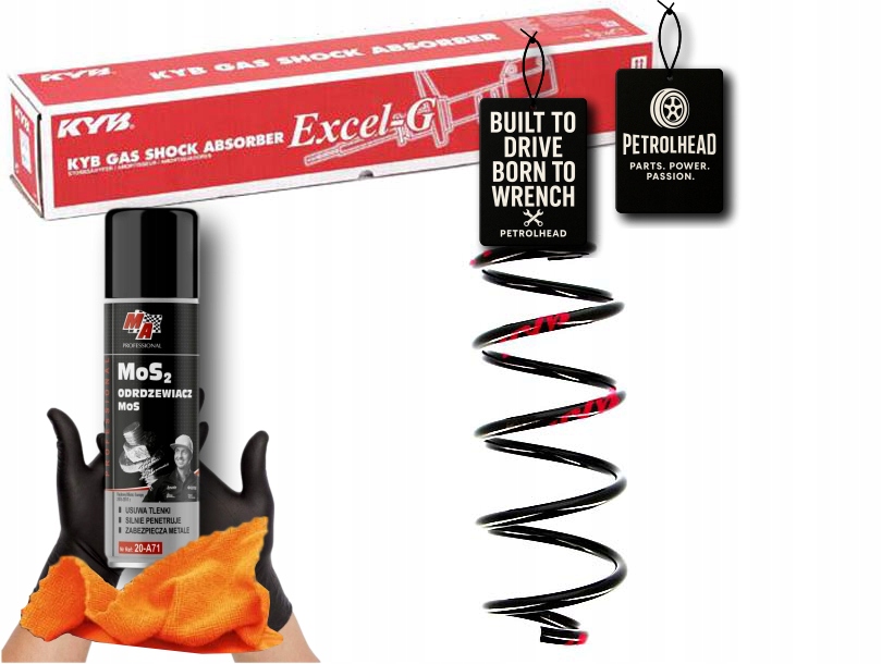 Pružina Zavěšení Zadní L/p Dacia Duster 1.2-1.6ALK #Petrolhead Pro+ Kit1