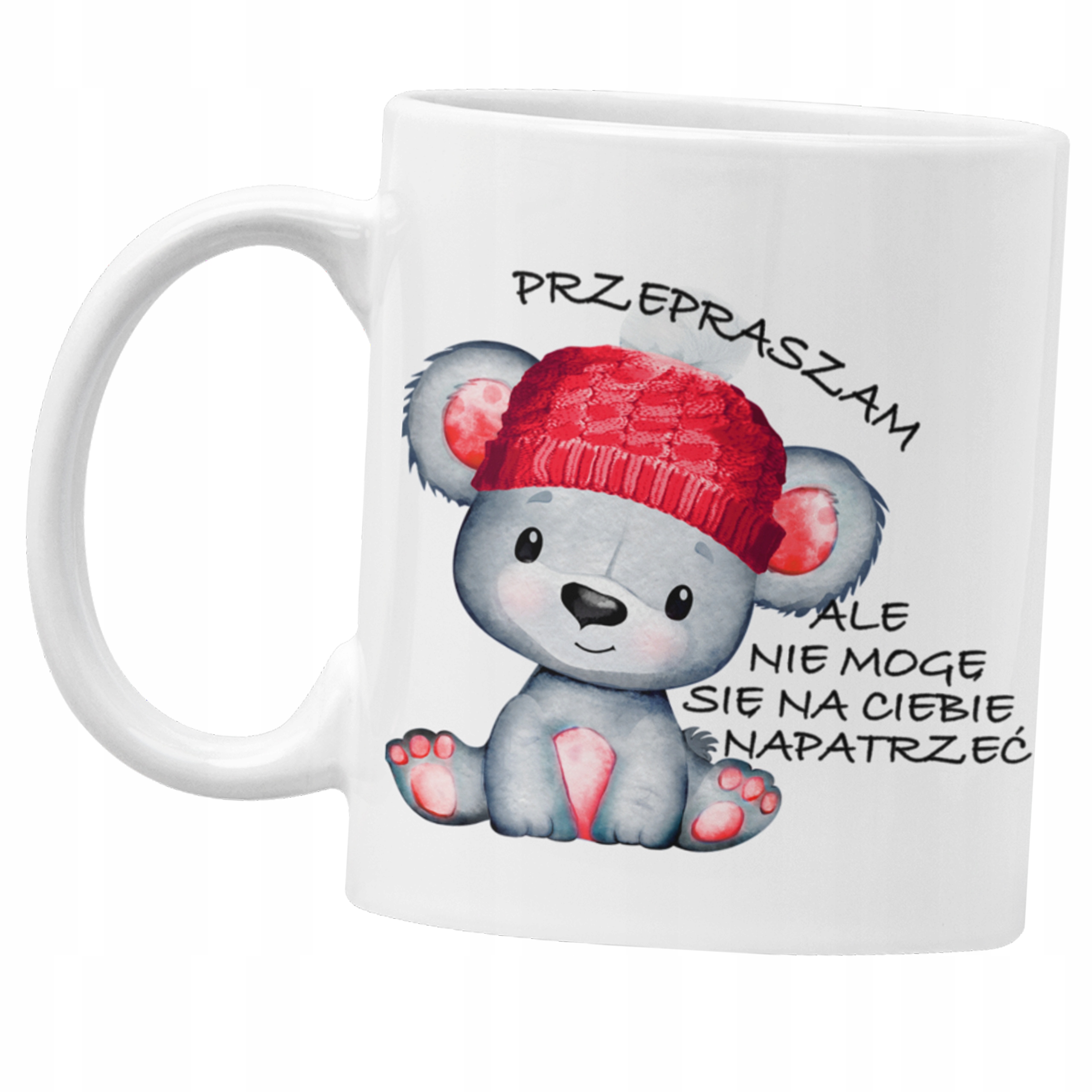 

Słodki kubek Miś misiem przyjaciółki żony