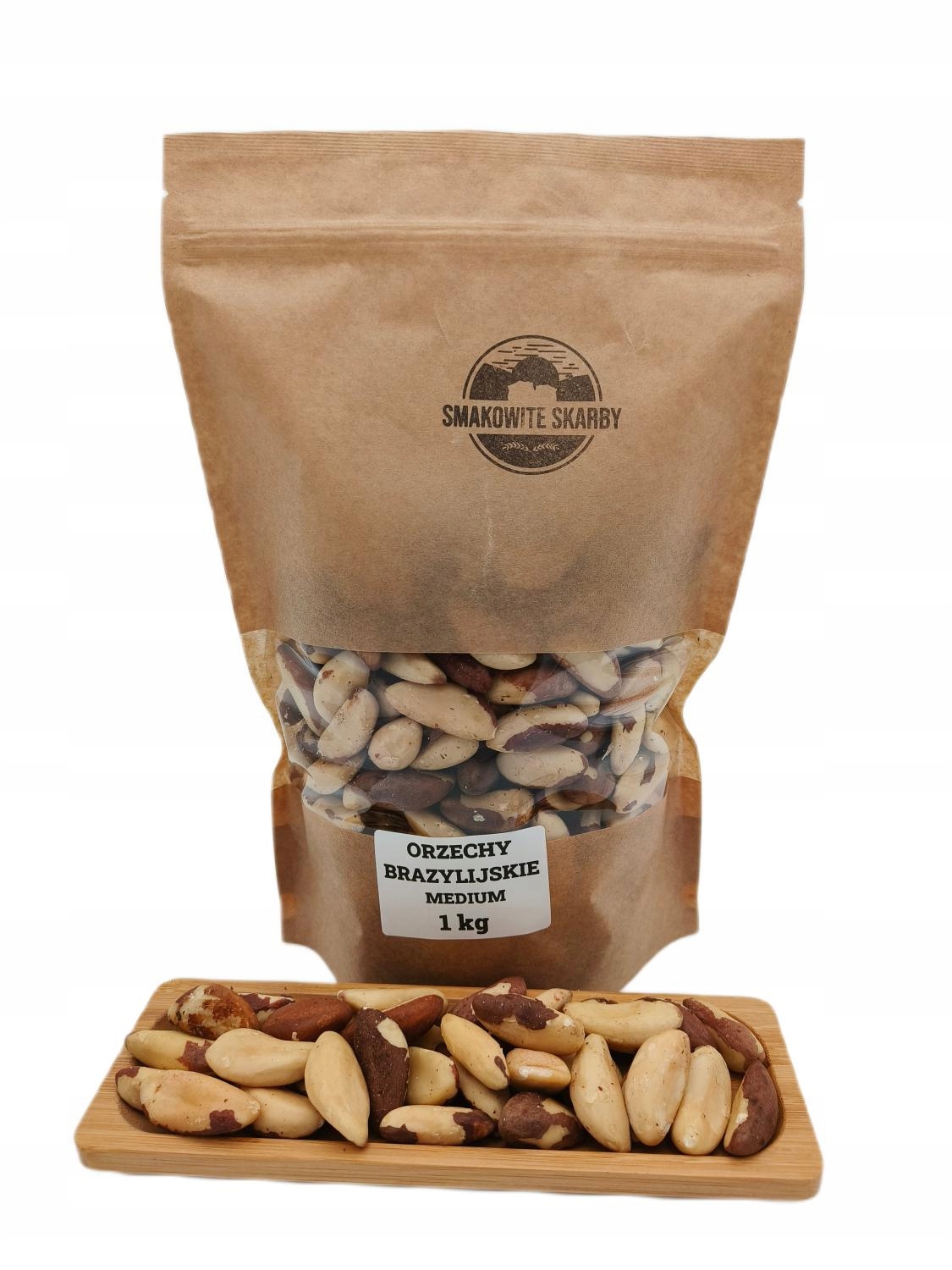 Orzechy brazylijskie Medium Całe Duże 1kg