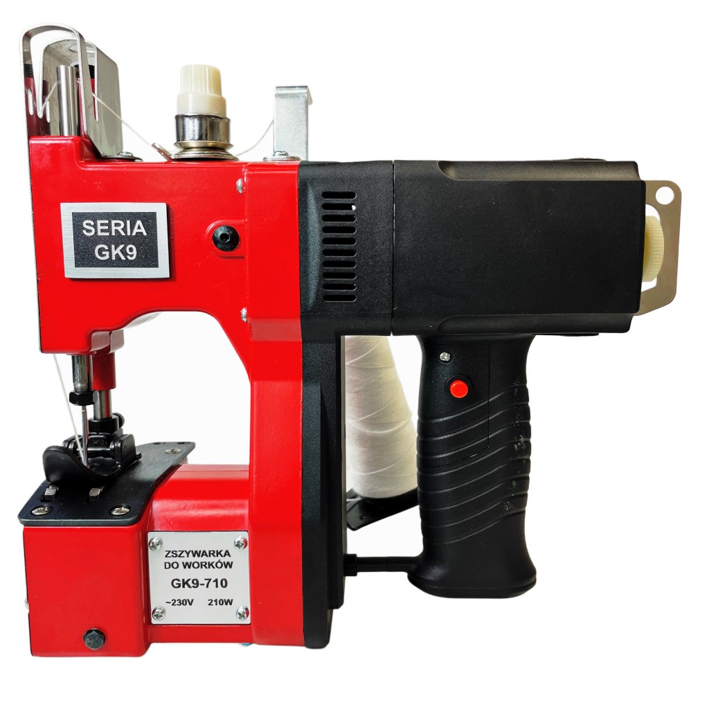 Przenośna Ręczna maszyna szycia worków Gk Zszywarka przemysłowa 210W 230V