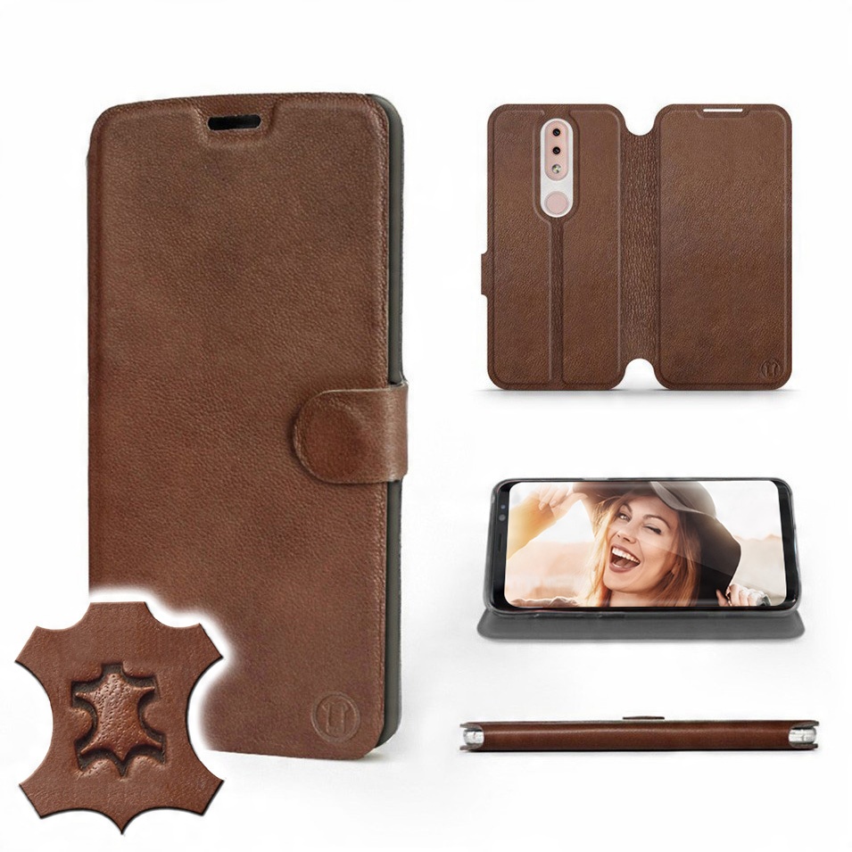 

Etui Mobiwear do Nokia 4.2 - Brown Leather