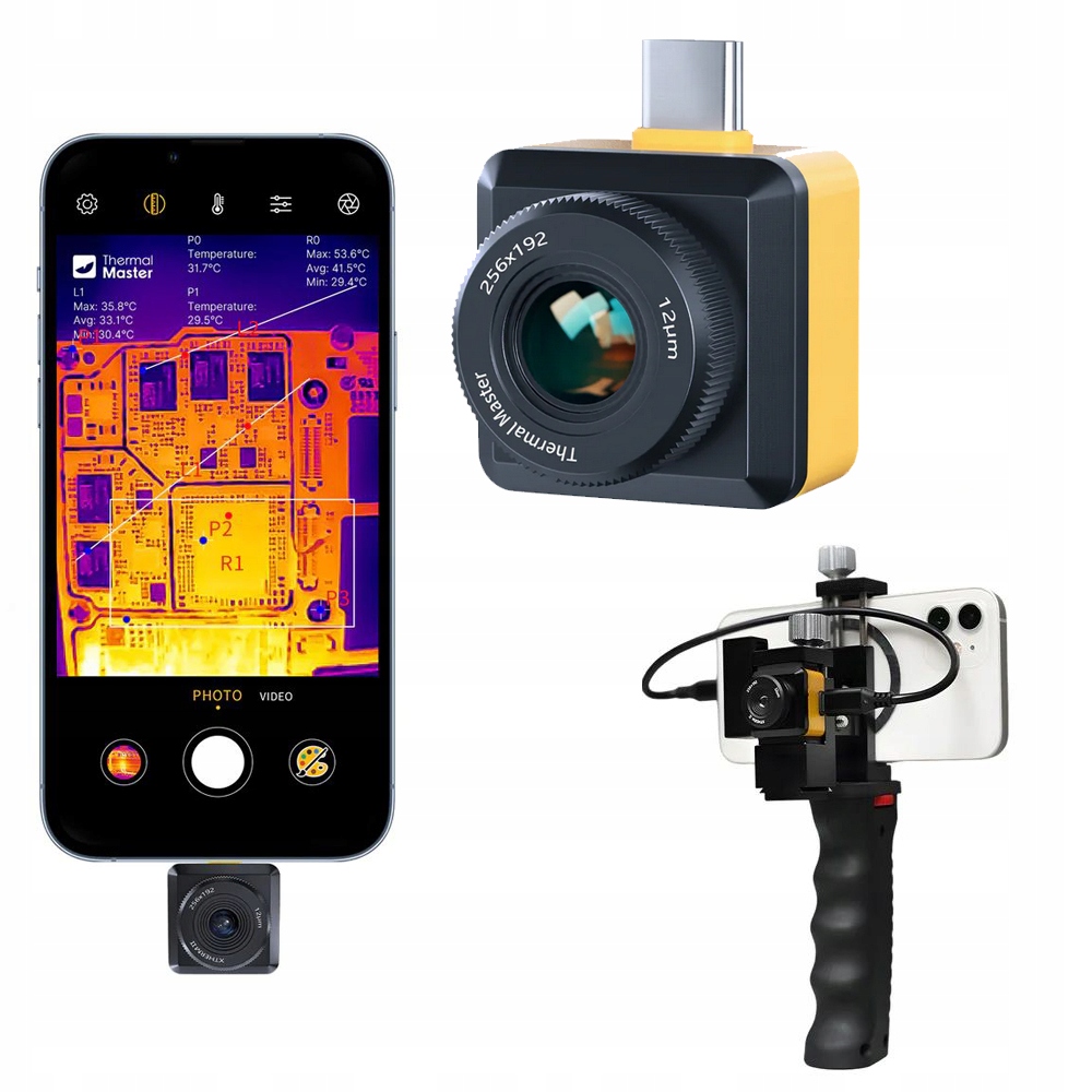 Termovízna Kamera Telefón Smartfón Usb-c Type-c MicroUSB Android T2S Pro