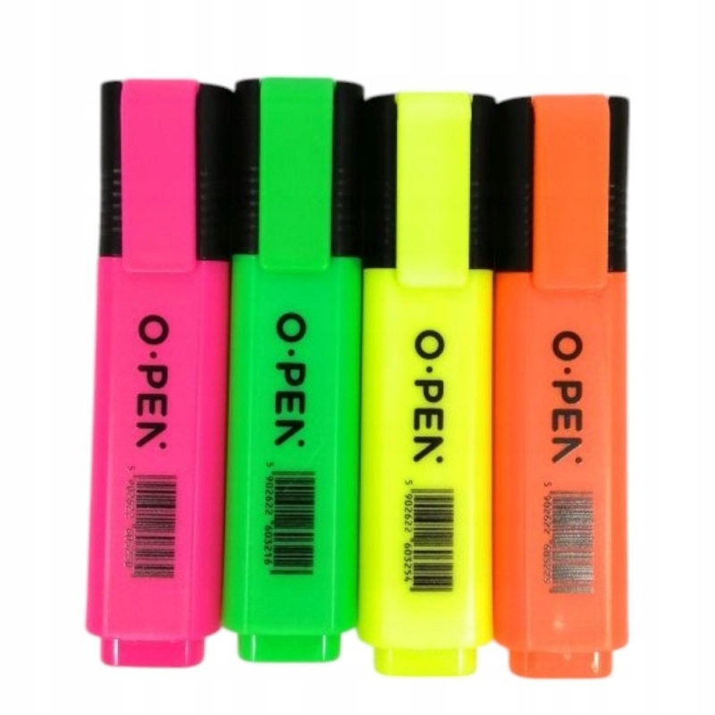 ZAKREŚLACZ KOMPLET 4 SZT 0207