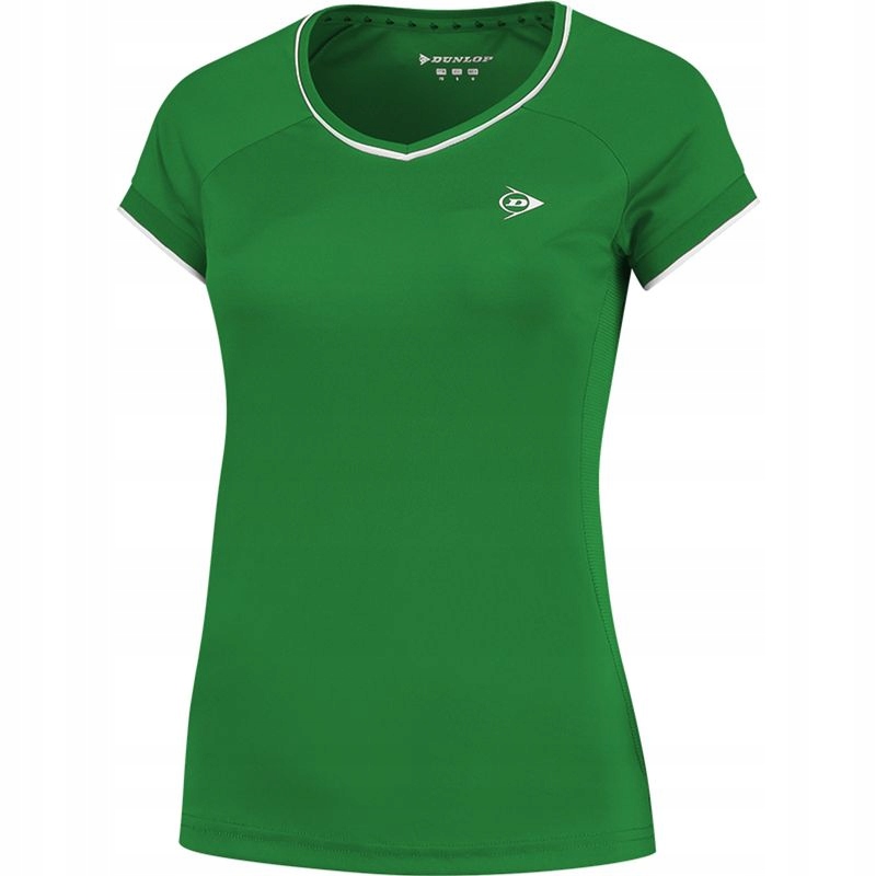 Dámské Tenisové Tričko Dunlop Club Crew Tee Women Green L