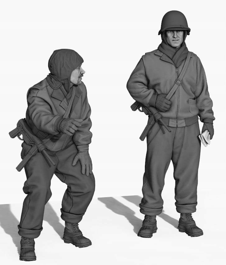 Tankery americké armády Panzer Art FI35-140 1/35 (2 fíky)