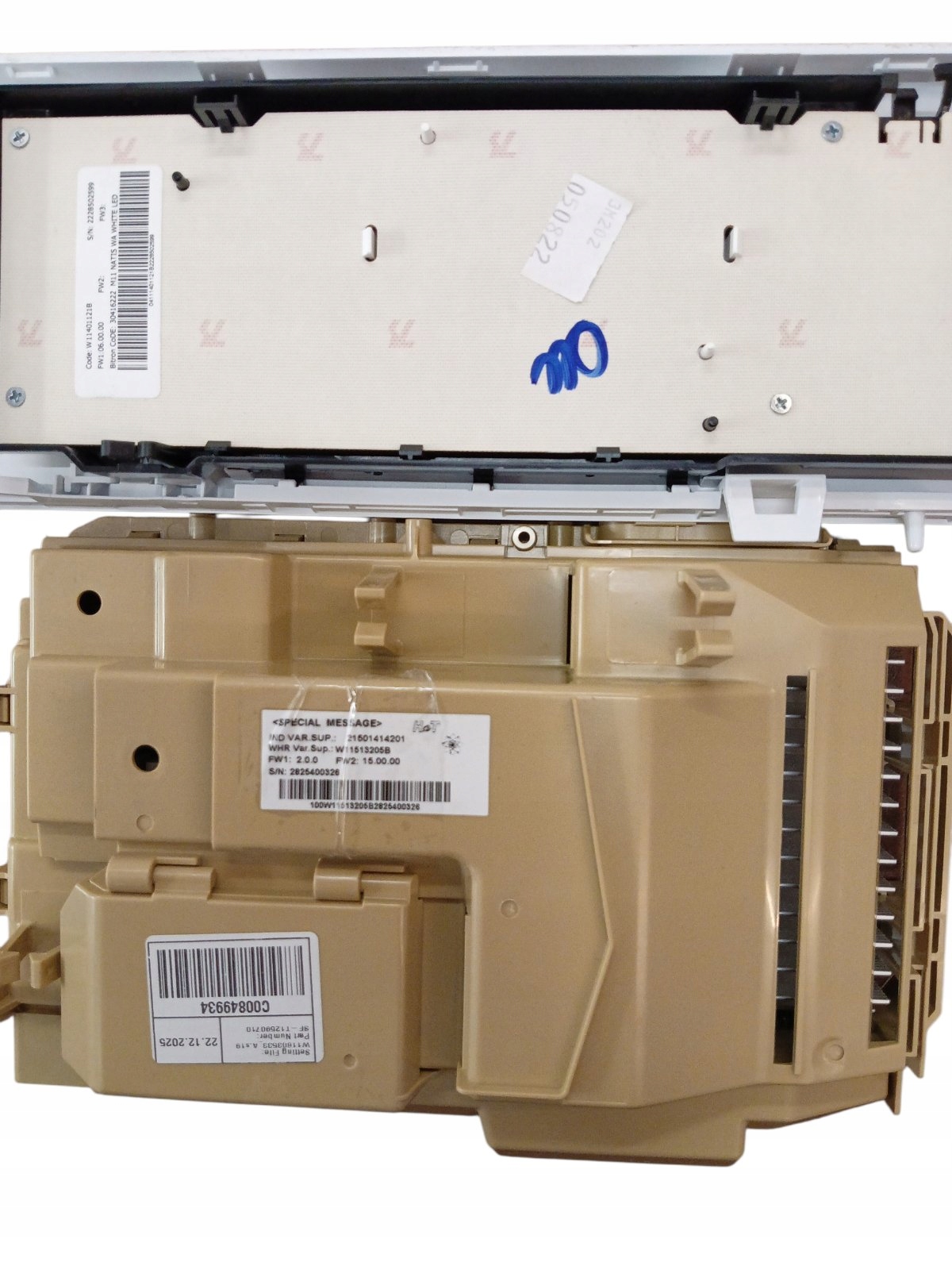 Ovládací panel práčky Whirlpool 488000849934 #W191461 C00849934