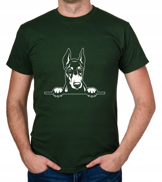 

koszulka Doberman Pies Dog Piesek Psiak prezent