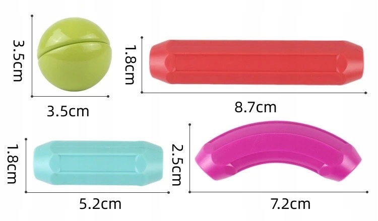 DUŻE KLOCKI MAGNETYCZNE KONSTRUKCYJNE MAGNETIC STICKS 64 sztuk Rodzaj zestaw