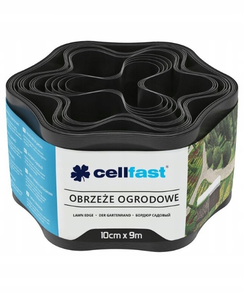 

Cellfast Obrzeże Ogrodnicze Czarne 10x9m