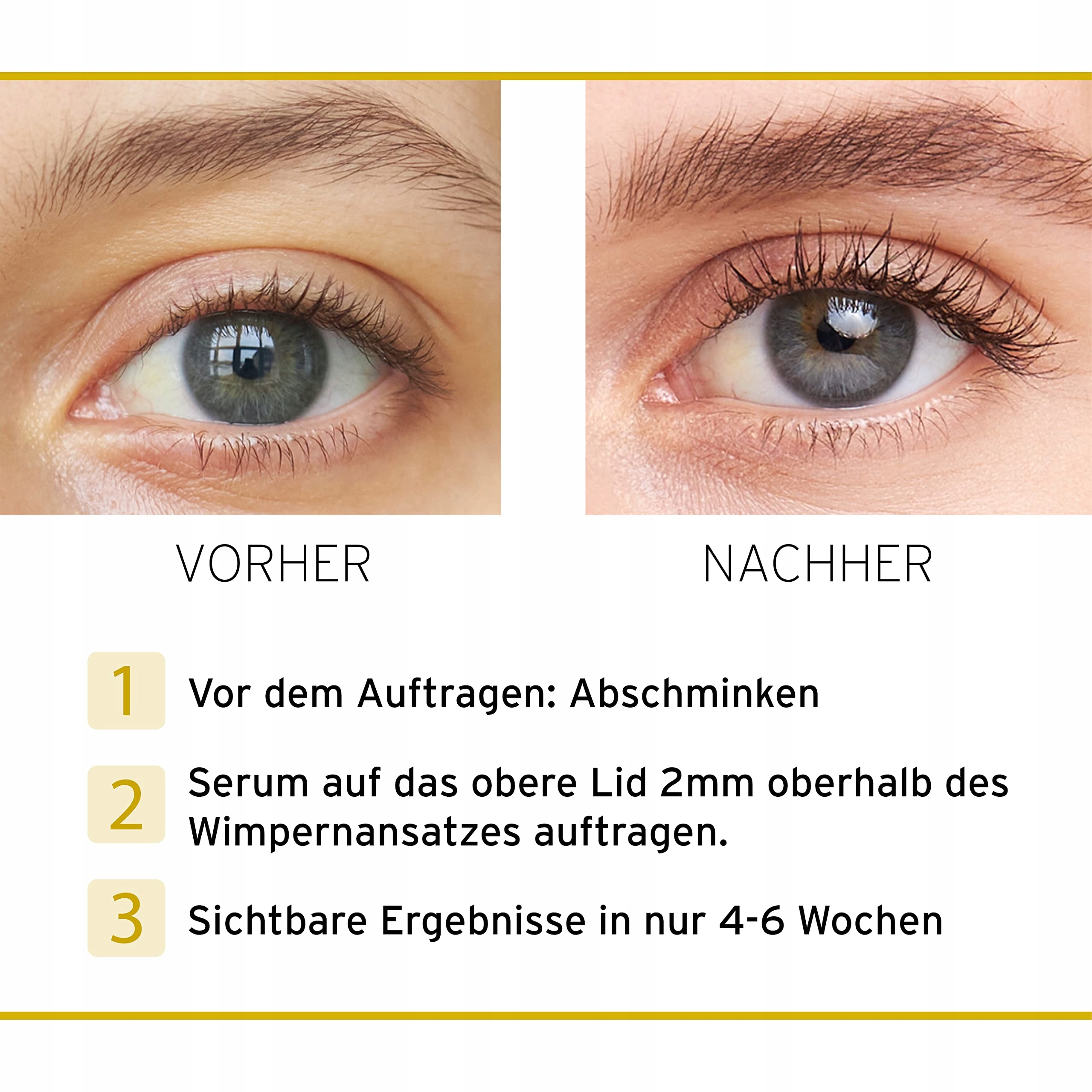NUVEGA LASH Wegańskie Serum Do Rzęs Na Wzrost Rzęs 3ml Made In Germany — miniatura 4