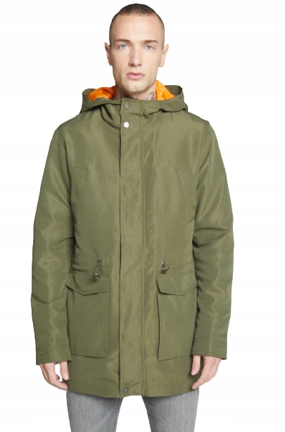 

B1* Only&sons Męska Kurtka Parka Khaki Basic M