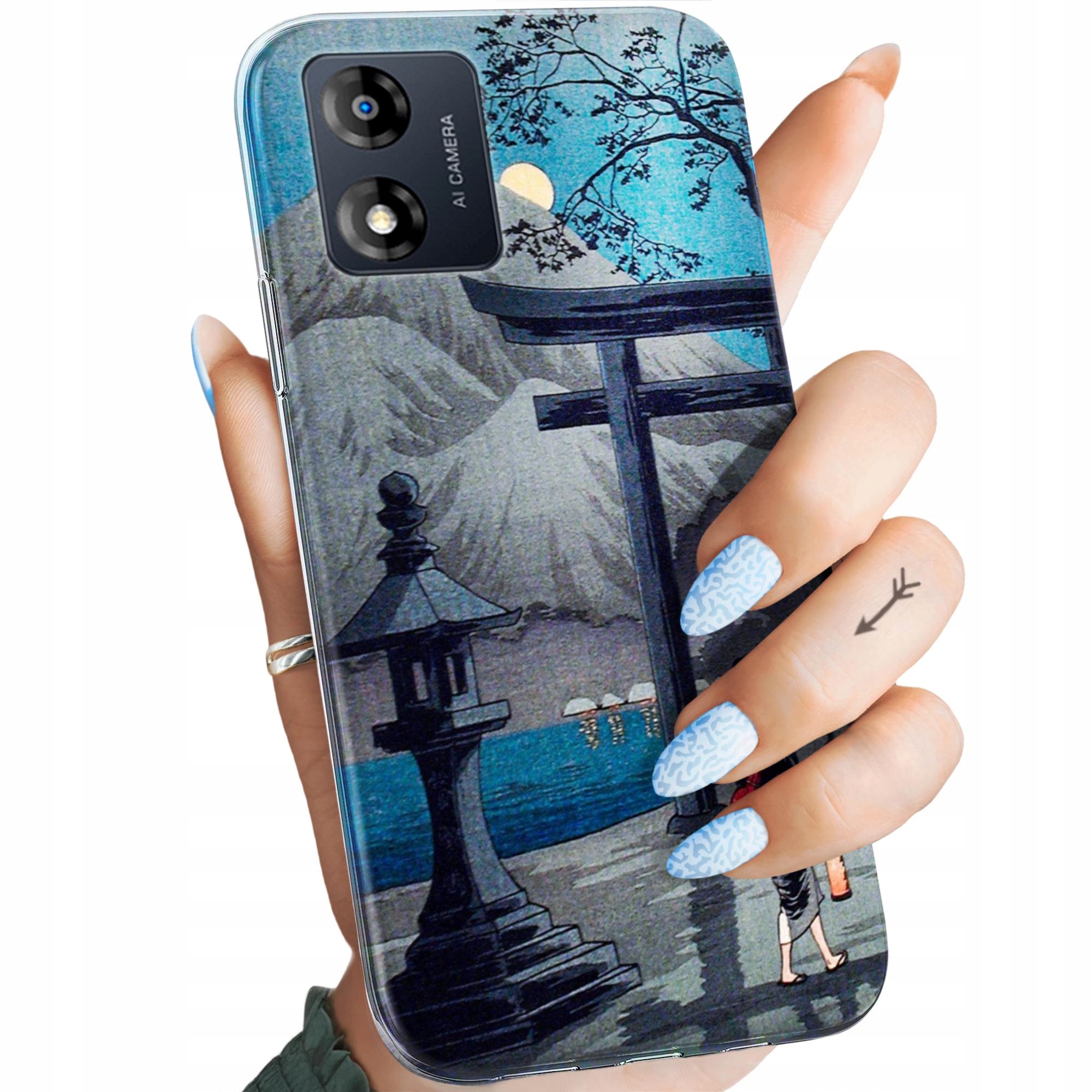 Etui Do Motorola Moto E13 Shotei Takahashi Hiroaki Obudowa Pokrowiec