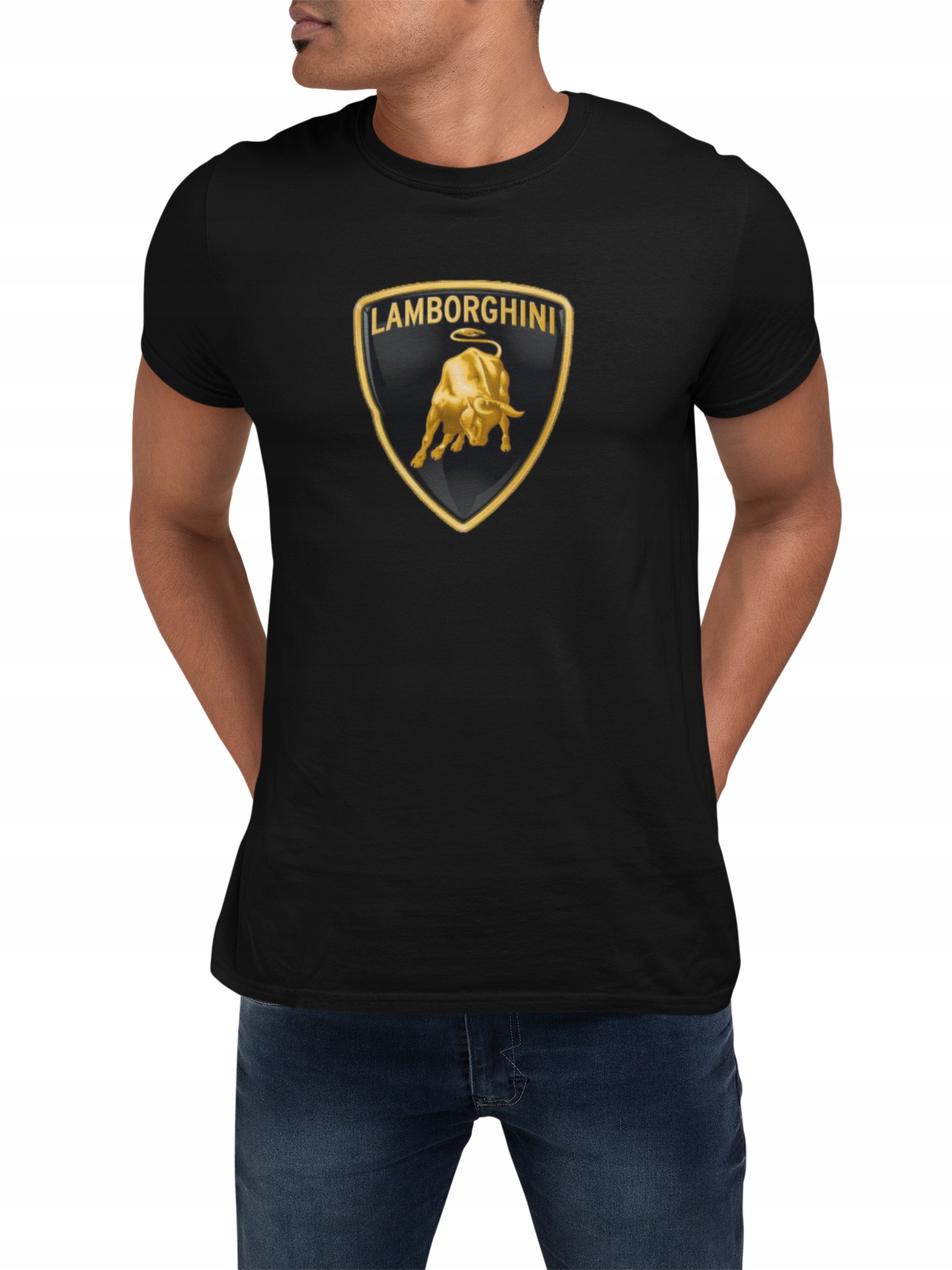 

Koszulka T-shirt męski-samochody- Lamborghini- L