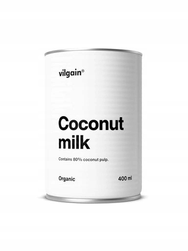 Levně 4x Kokosový nápoj Bio 400 ml Vilgain