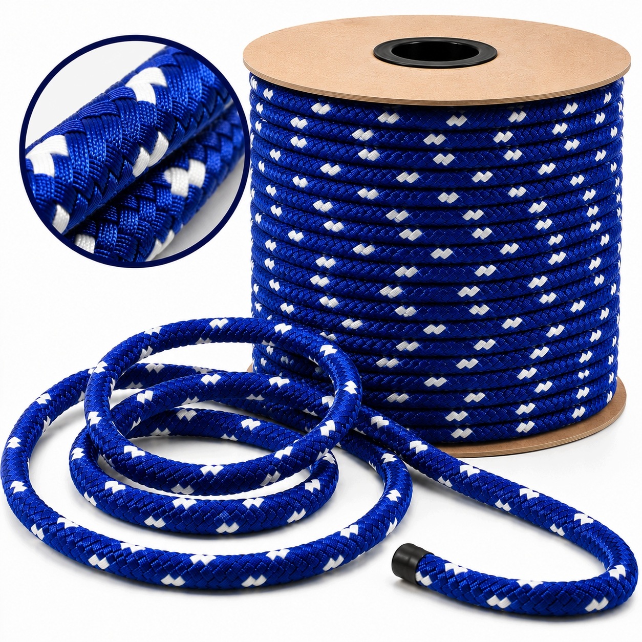 Lina Poliestrowa Żeglarska Elana 12mm 20m Fałowo Szotowa Uv+ Premium
