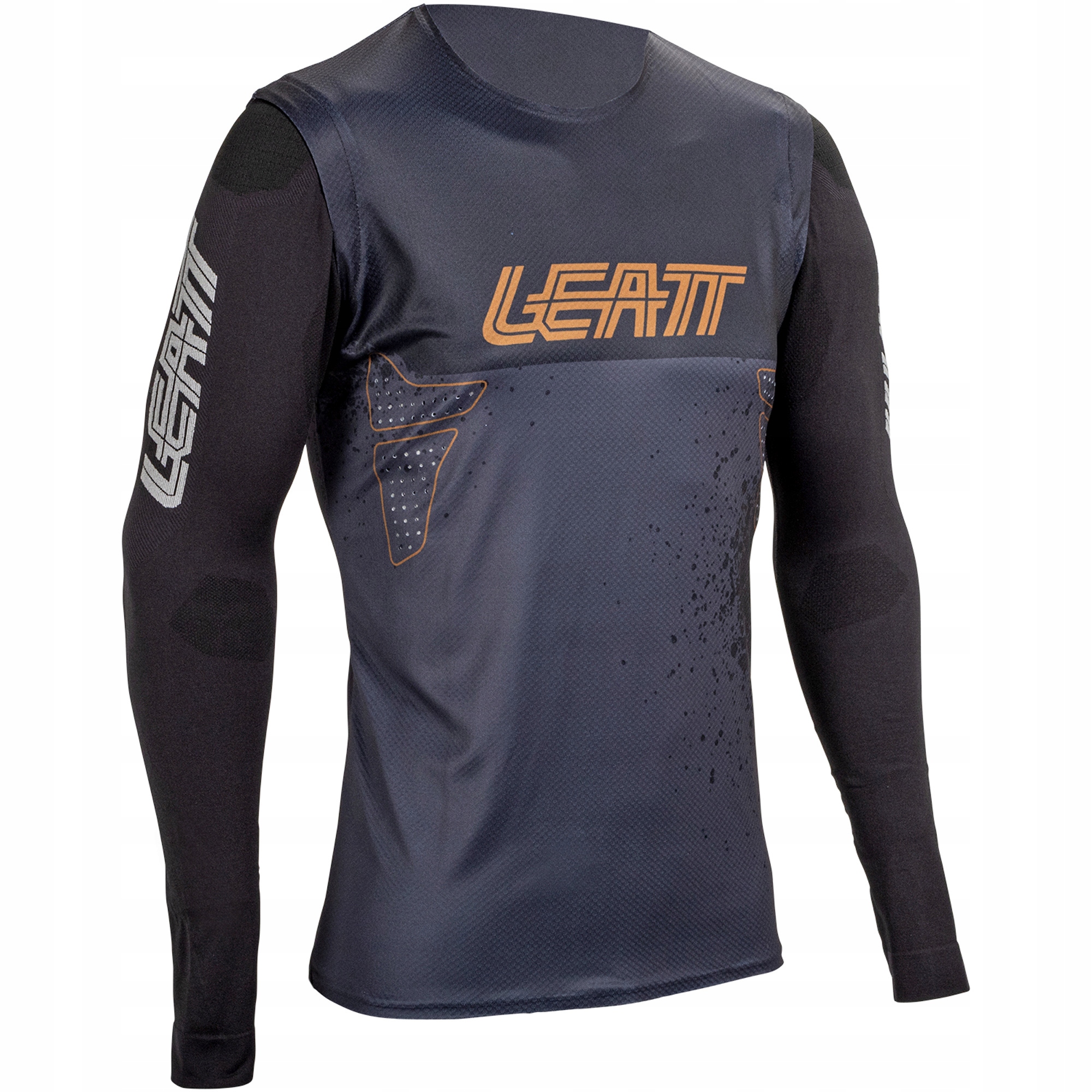 Koszulka Rowerowa Leatt Mtb Gravity 5.0 Black roz. XL Dh Enduro