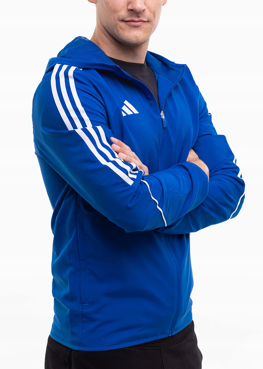 adidas pánská bunda s kapucí sportovní větrovka roztahovací Tiro 23 velikost M