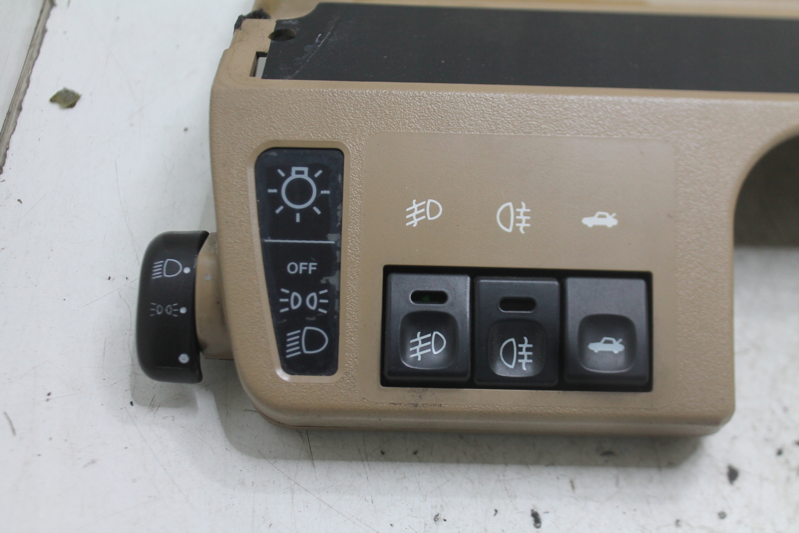 PANEL light switch TEMPOMAT LNA6000BB JAGUAR XJ V X300 94-97 EURO