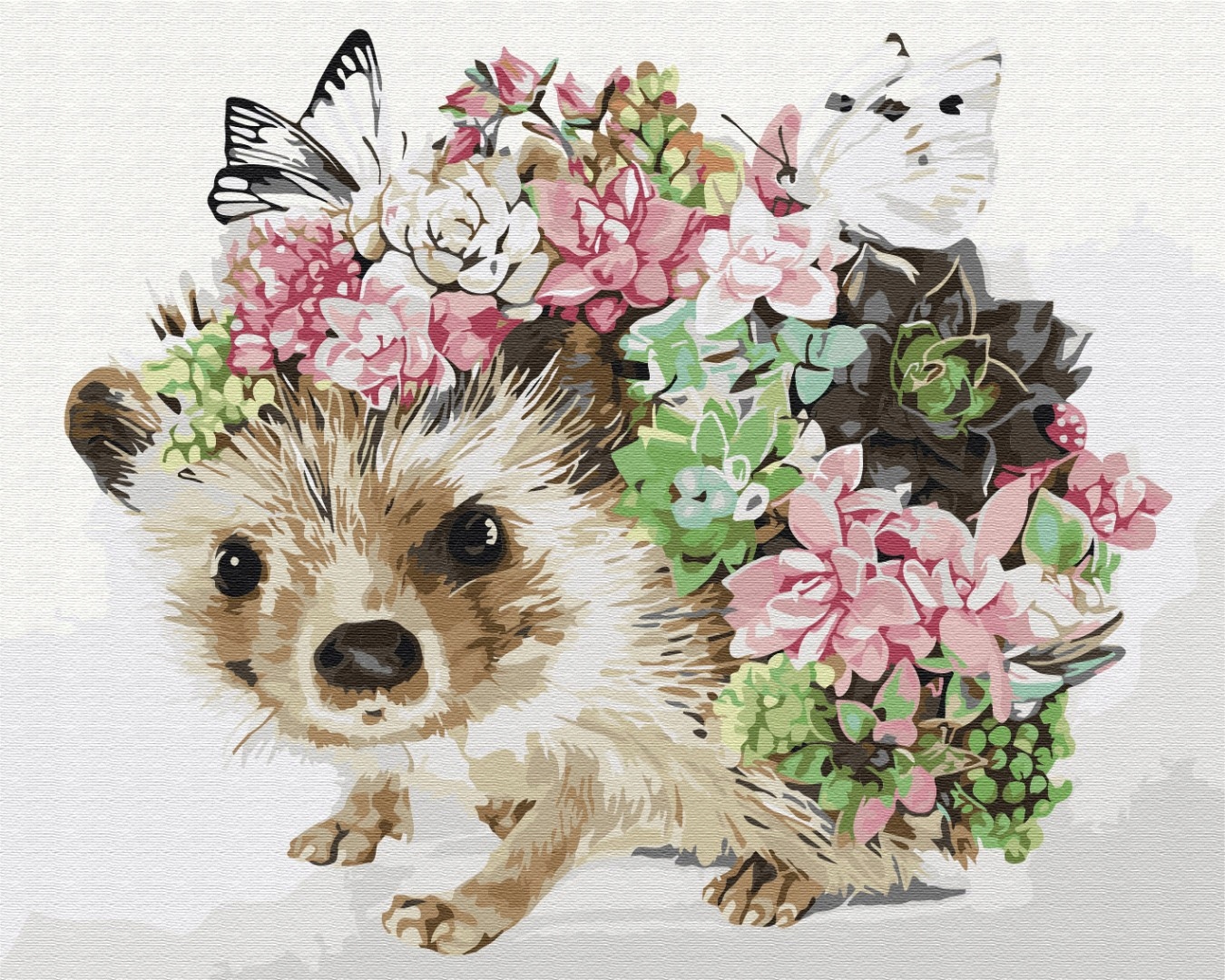 Obraz Malování podle čísel Jarní ježek