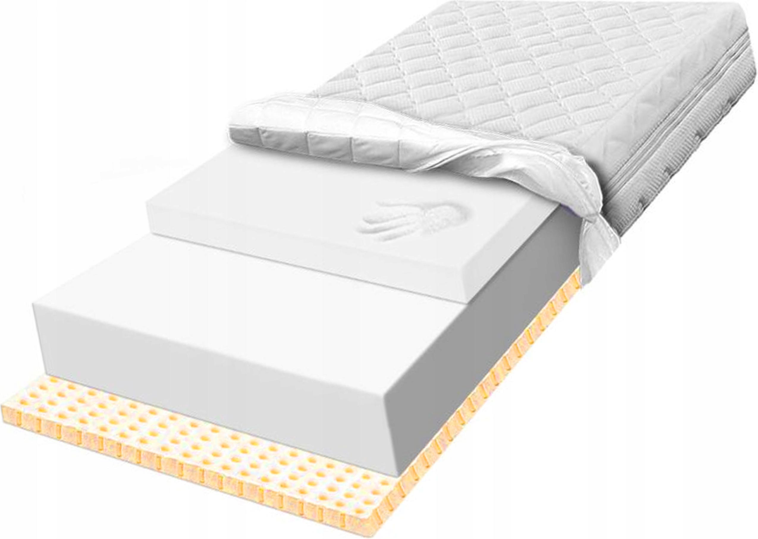 Matrac 100x170 až 6 cm visco memory, latex 29 cm hygienický s latexom H1