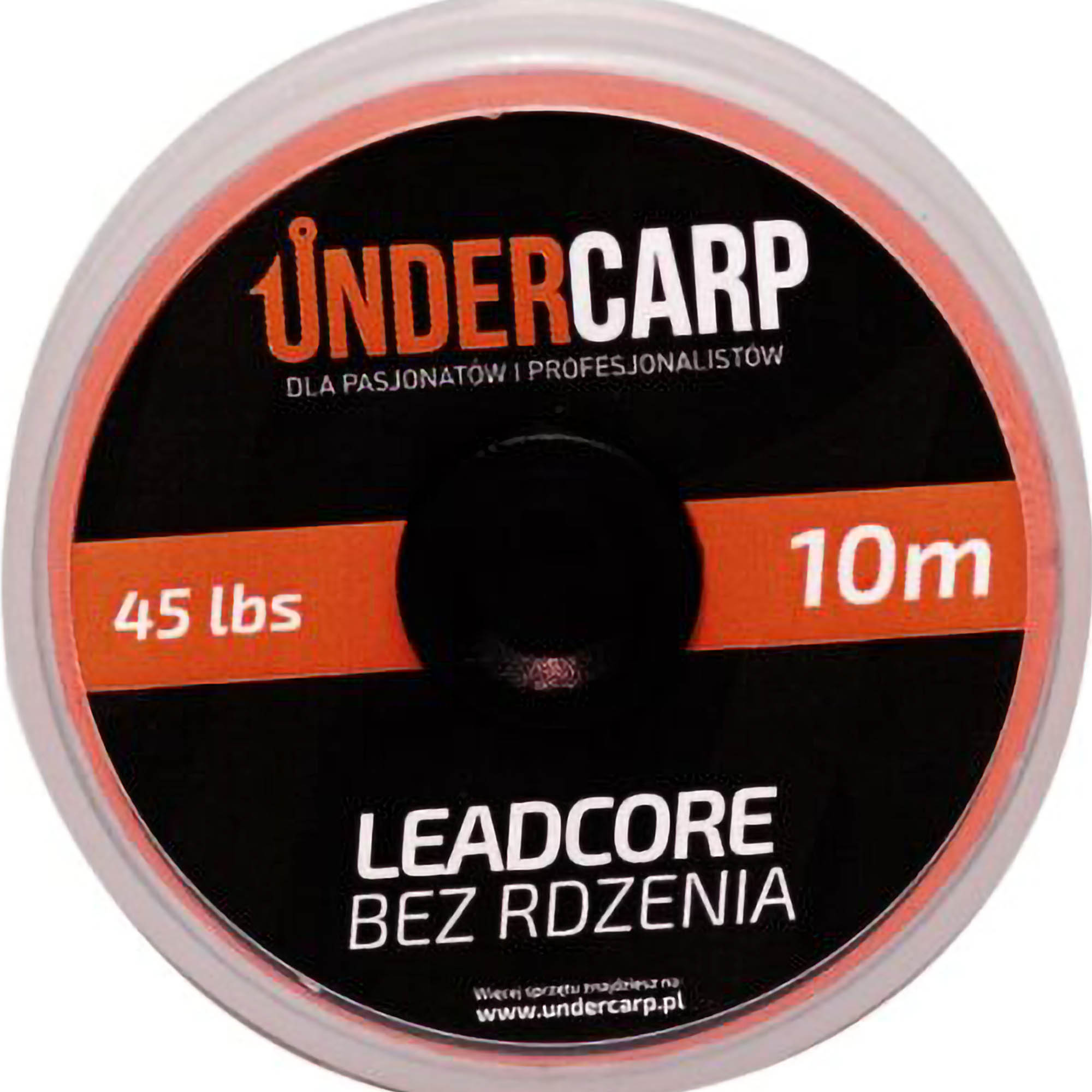 Leadcore Undercarp Bez Rdzenia 10m 45lb Brązowy