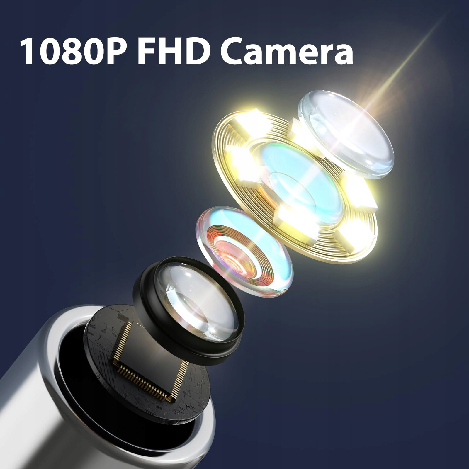 HOPEFOX Kamera Do Czyszczenia Uszu 1080P WiFi Dla Dorosłych Dzieci Zwierząt — miniatura 5