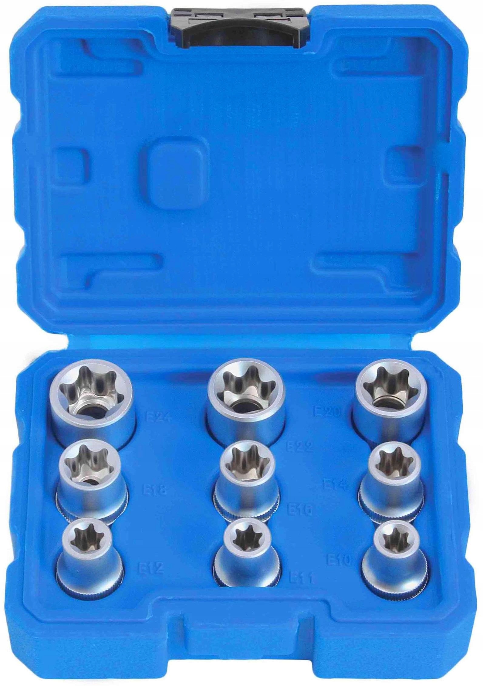 

Nasadki Klucze Torx Torx-e E10-E24 1/2' 9SZT Satra