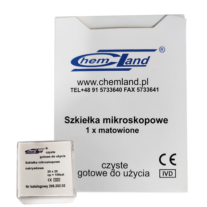 

Zestaw szkiełek podstawowych i nakrywkowych