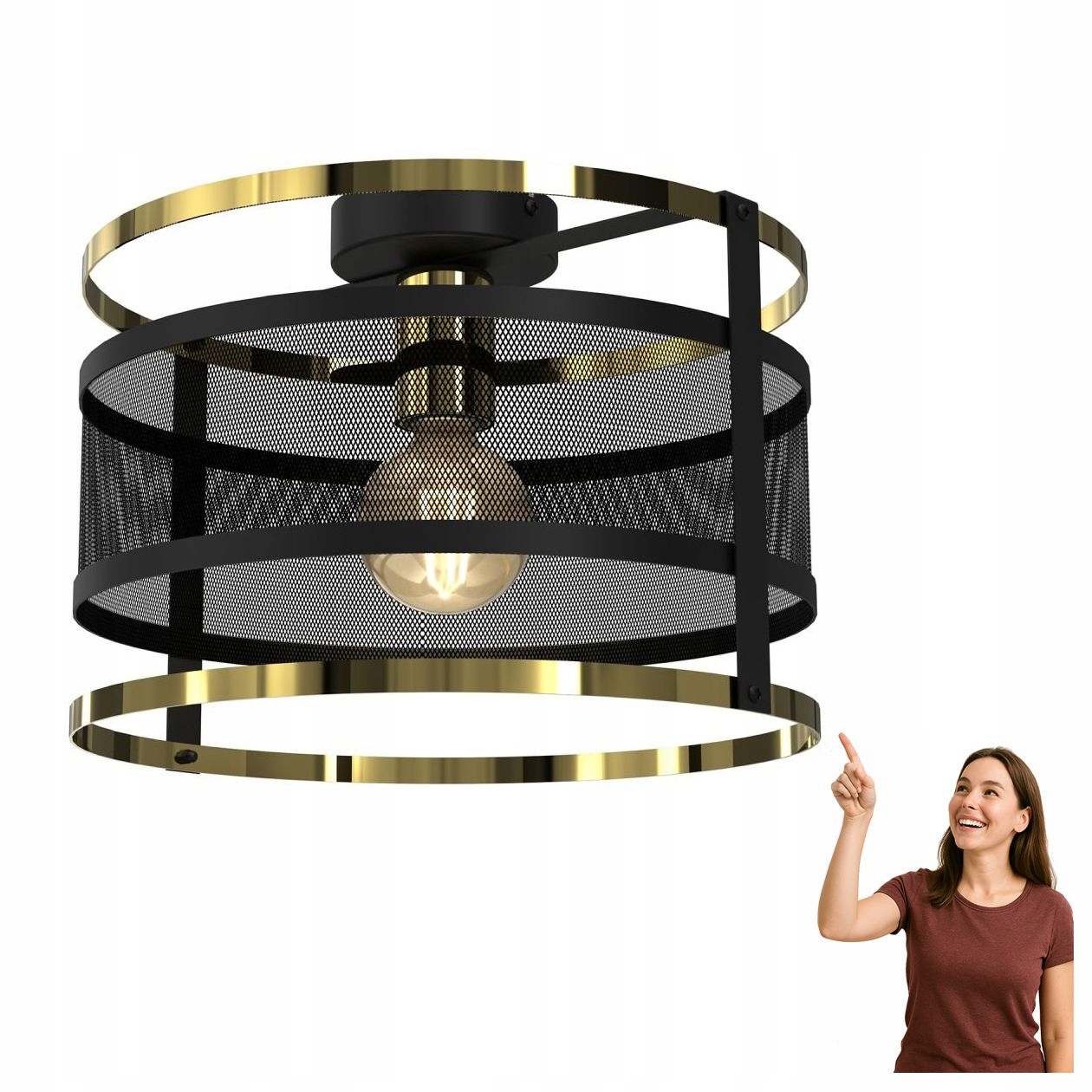 Stropní Svítidlo Rim 3902 Luminex