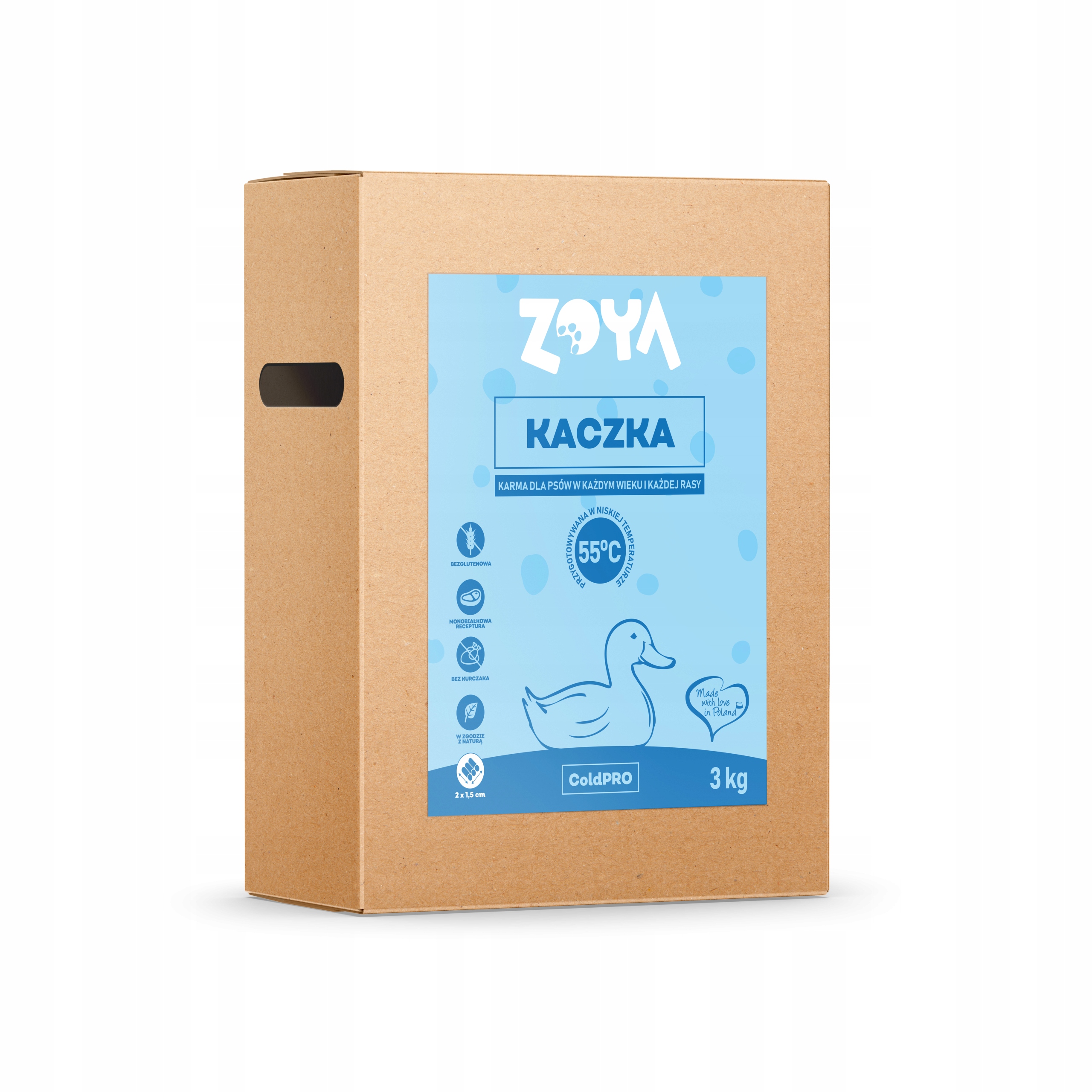 Zoya Suché krmivo pro psy Coldpro s příchutí kachny 3 kg