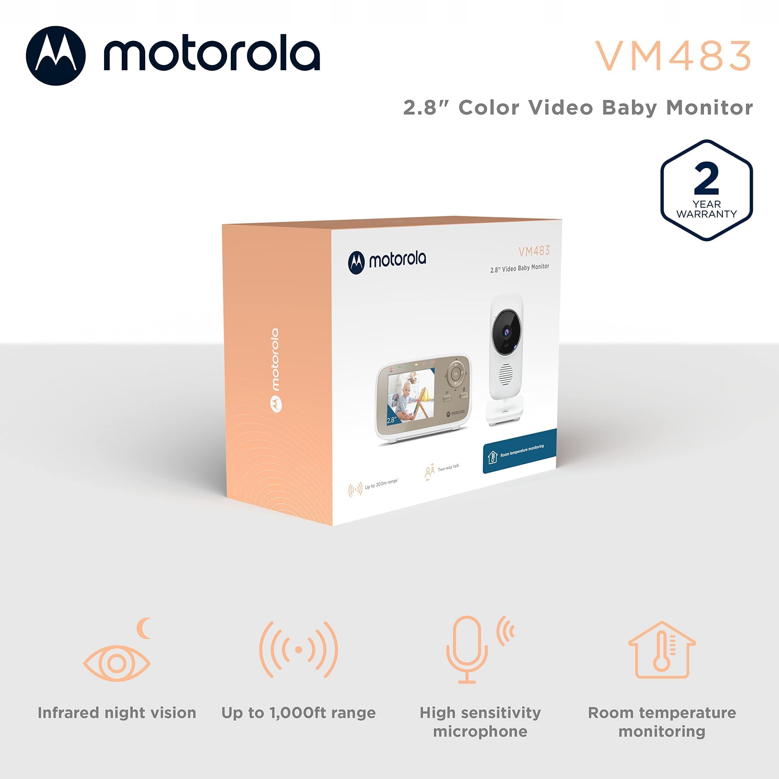 MOTOROLA Niania Elektroniczna Kamera Infrarot Zoom Komunikacja — miniatura 3