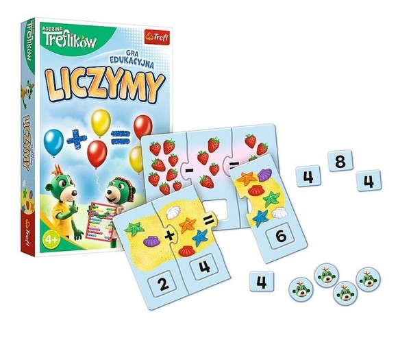 

Gra Liczymy Rodzina Treflików
