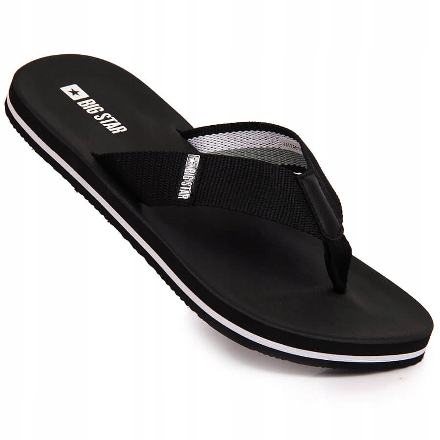 

Klapki męskie japonki czarne Big Star JJ174519 43