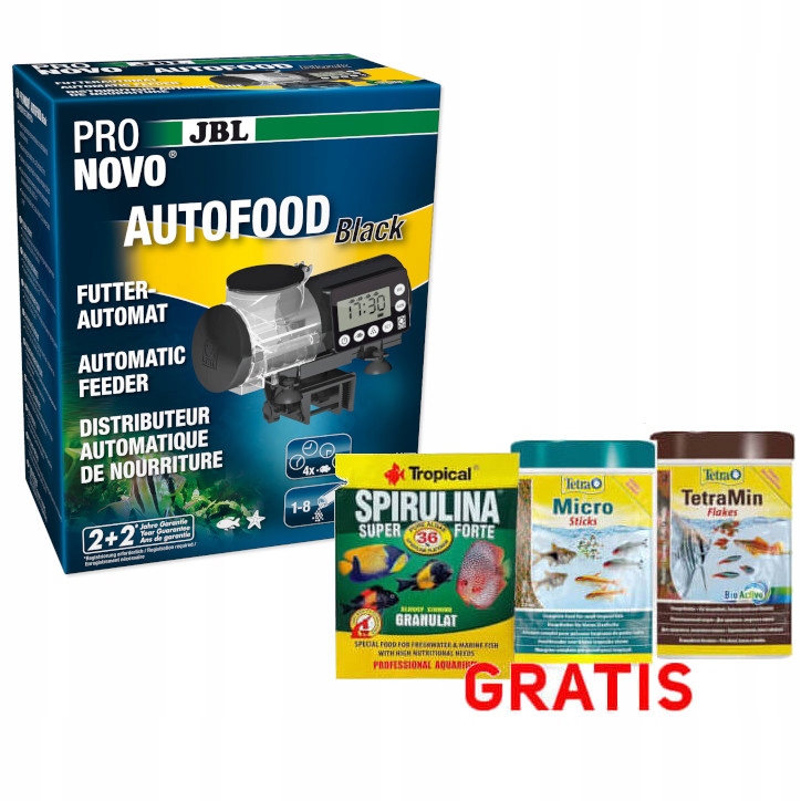 Automatické krmítko Jbl Pronovo AutoFood černé 125 ml