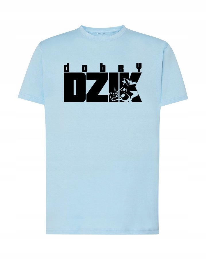 

Koszulka męska Dobry Dzik, siłownia, błękitna Xs