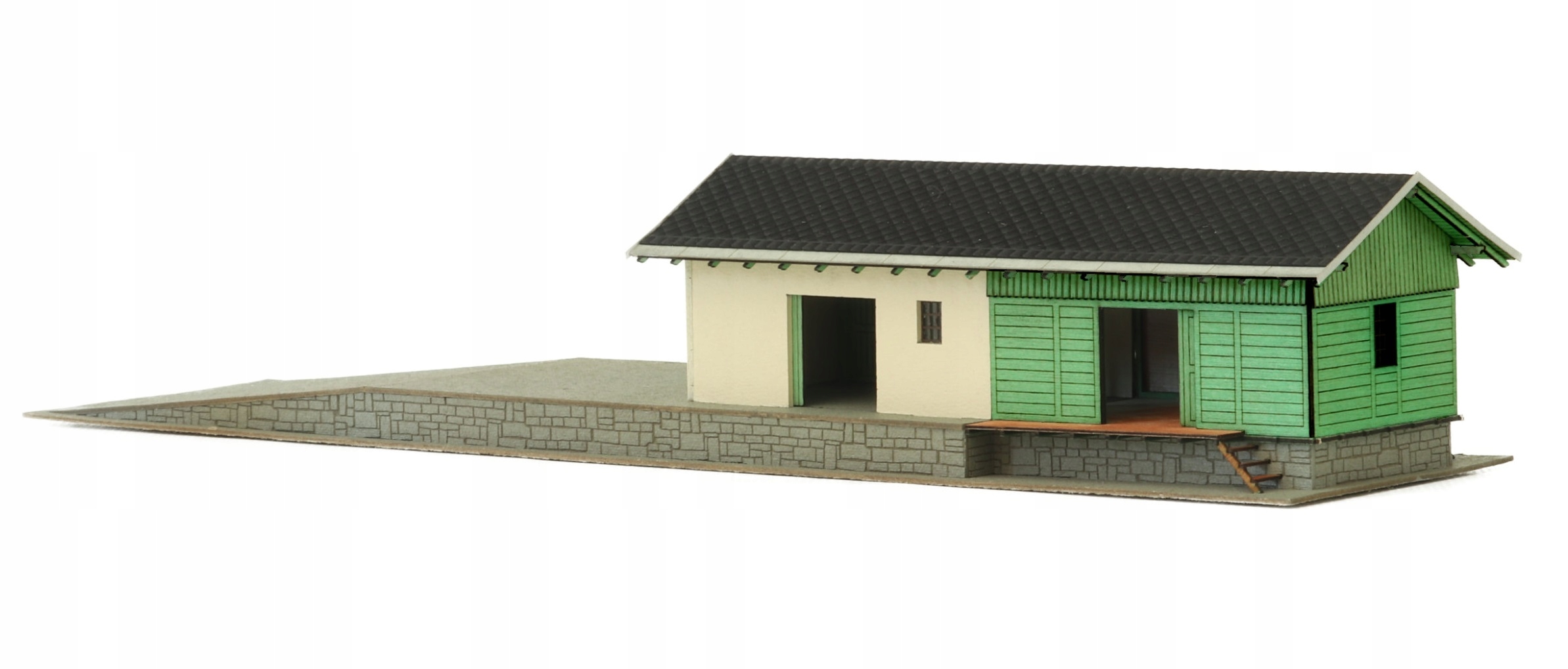 Časopis s Rampou kartonový model H0 Igra Model