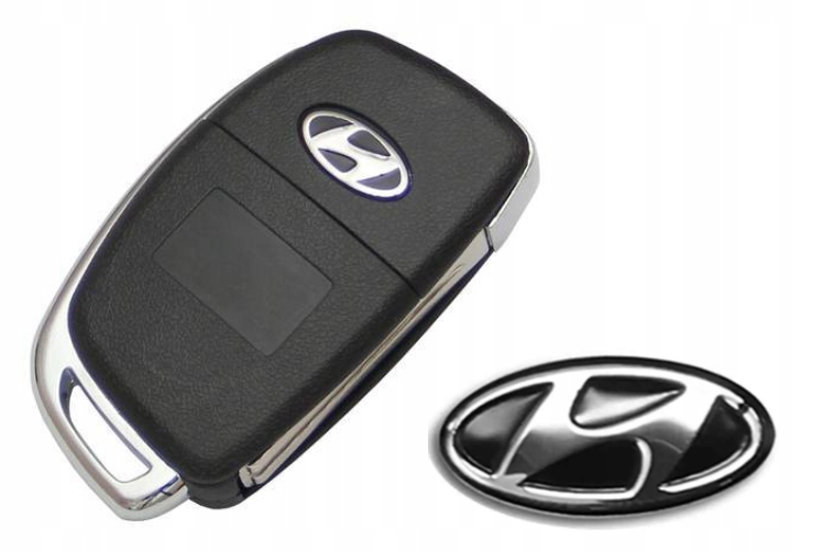 ZNACZEK EMBLEMAT LOGO HYUNDAI 16mm KLUCZYK PILOT