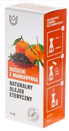 

Naturalny olejek eteryczny 12ml Goździk Mandarynka