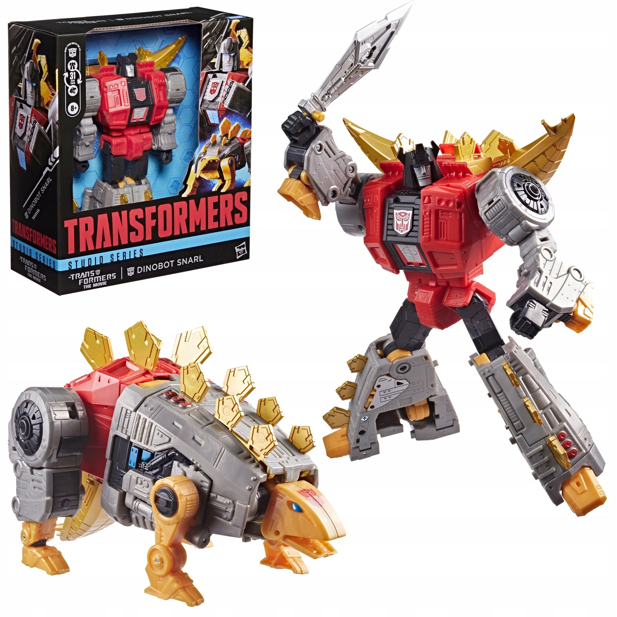Hasbro Transformers Dinobot Snarl figurka Studio Series 20 cm sběratelská