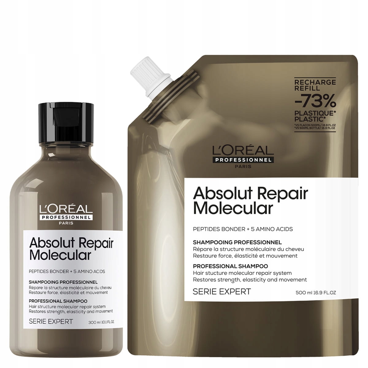 L'Oréal Absolut Repair Molecular regenerační sada pro poškozené vlasy