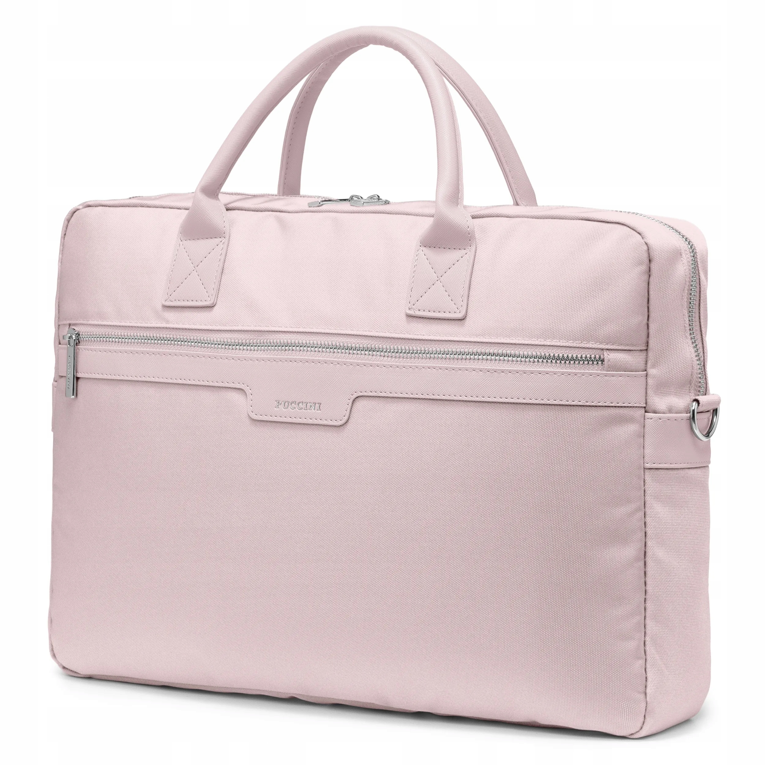 Puccini Taška Na Notebook Aktovka do práce 16'' Růžová TL2509-3C